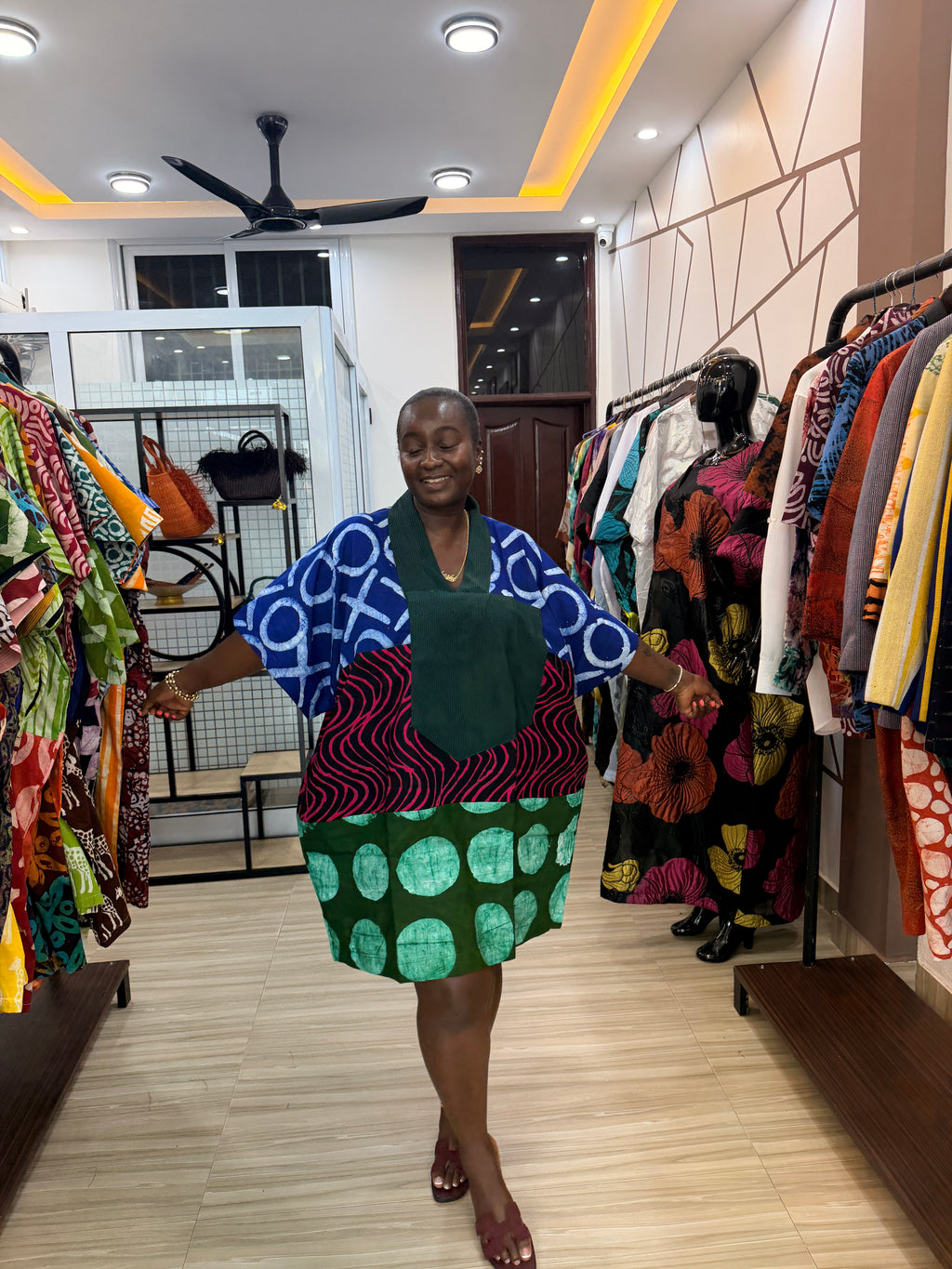 Sika Boubou Mini Patchwork