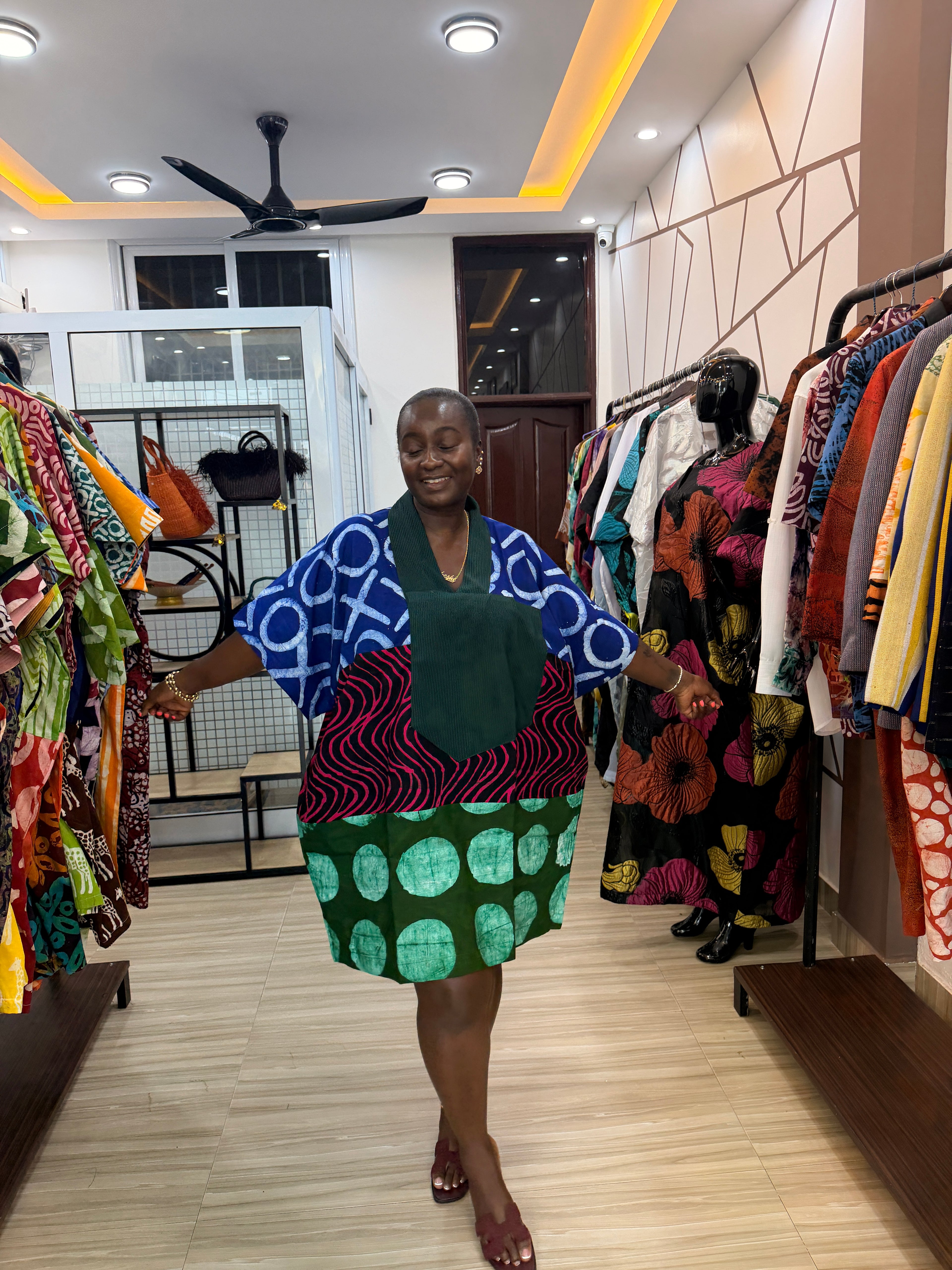 Sika Boubou Mini Patchwork