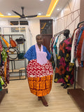 Sika Boubou Midi Patchwork