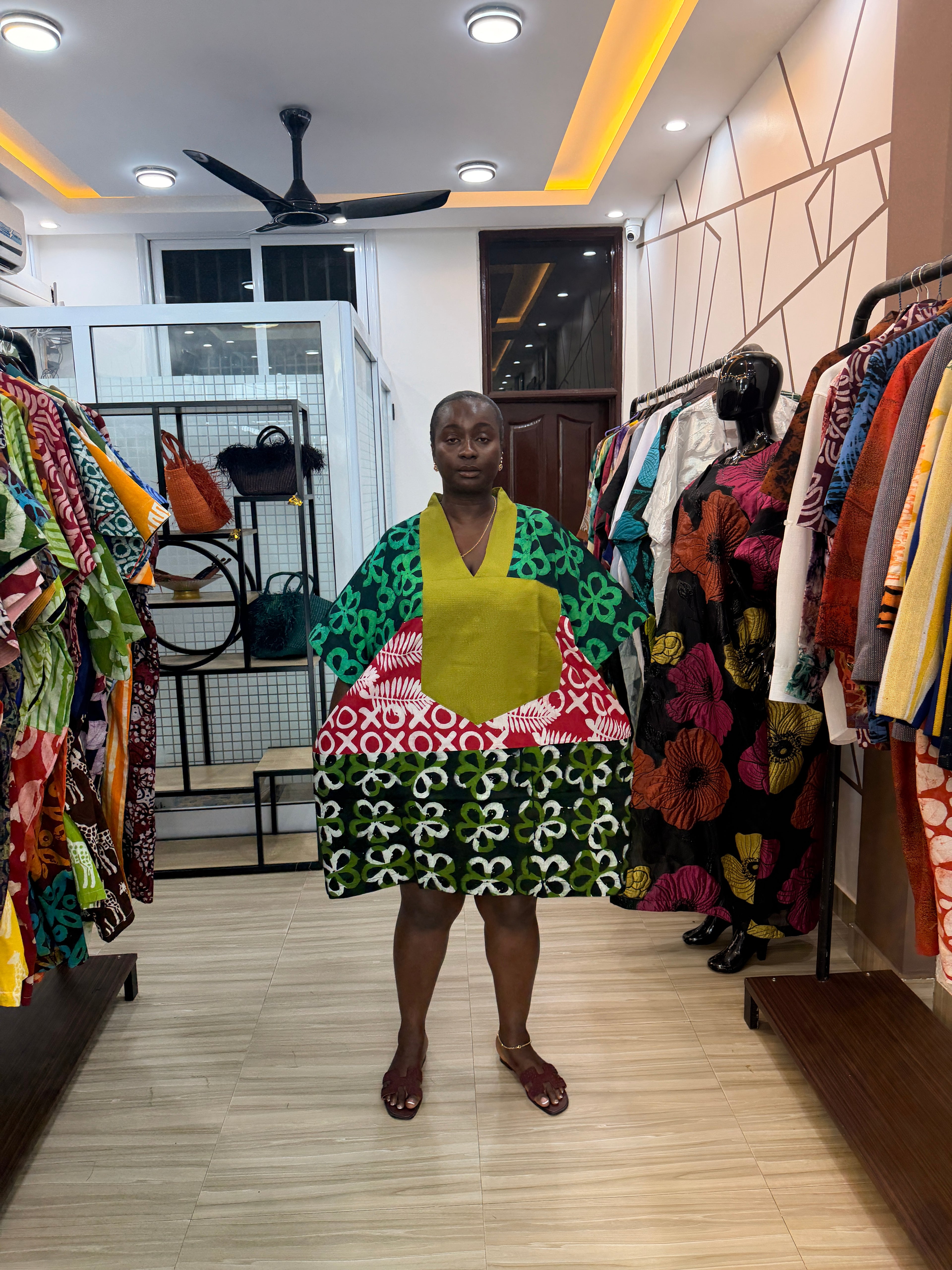 Sika Boubou Mini Patchwork