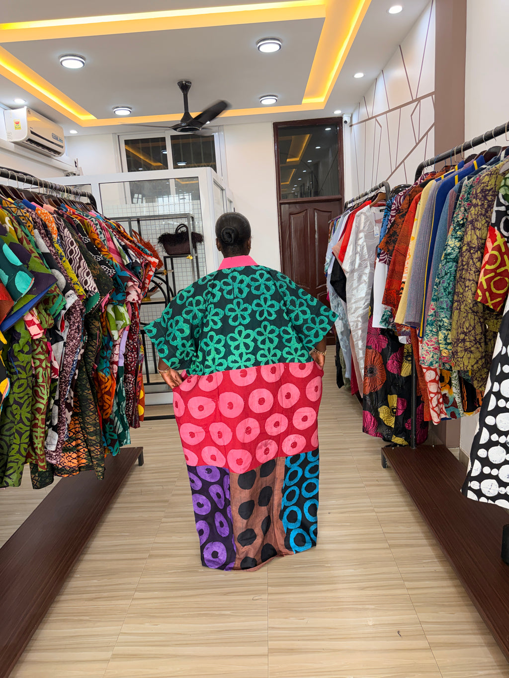 Sika Boubou Maxi Patchwork