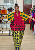 Sika Boubou Maxi Patchwork