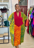 Sika Boubou Midi Patchwork