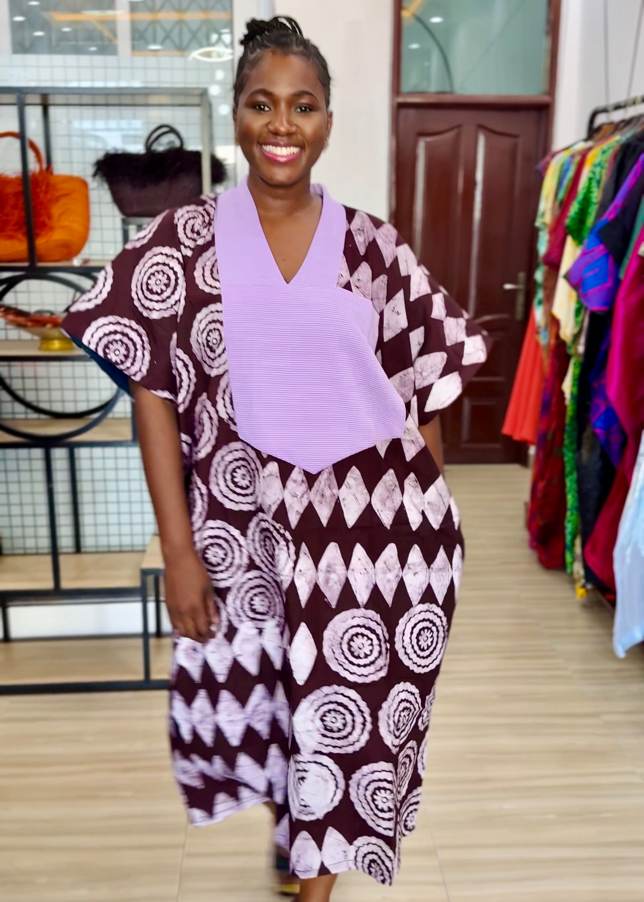 Sika Boubou Midi Patchwork