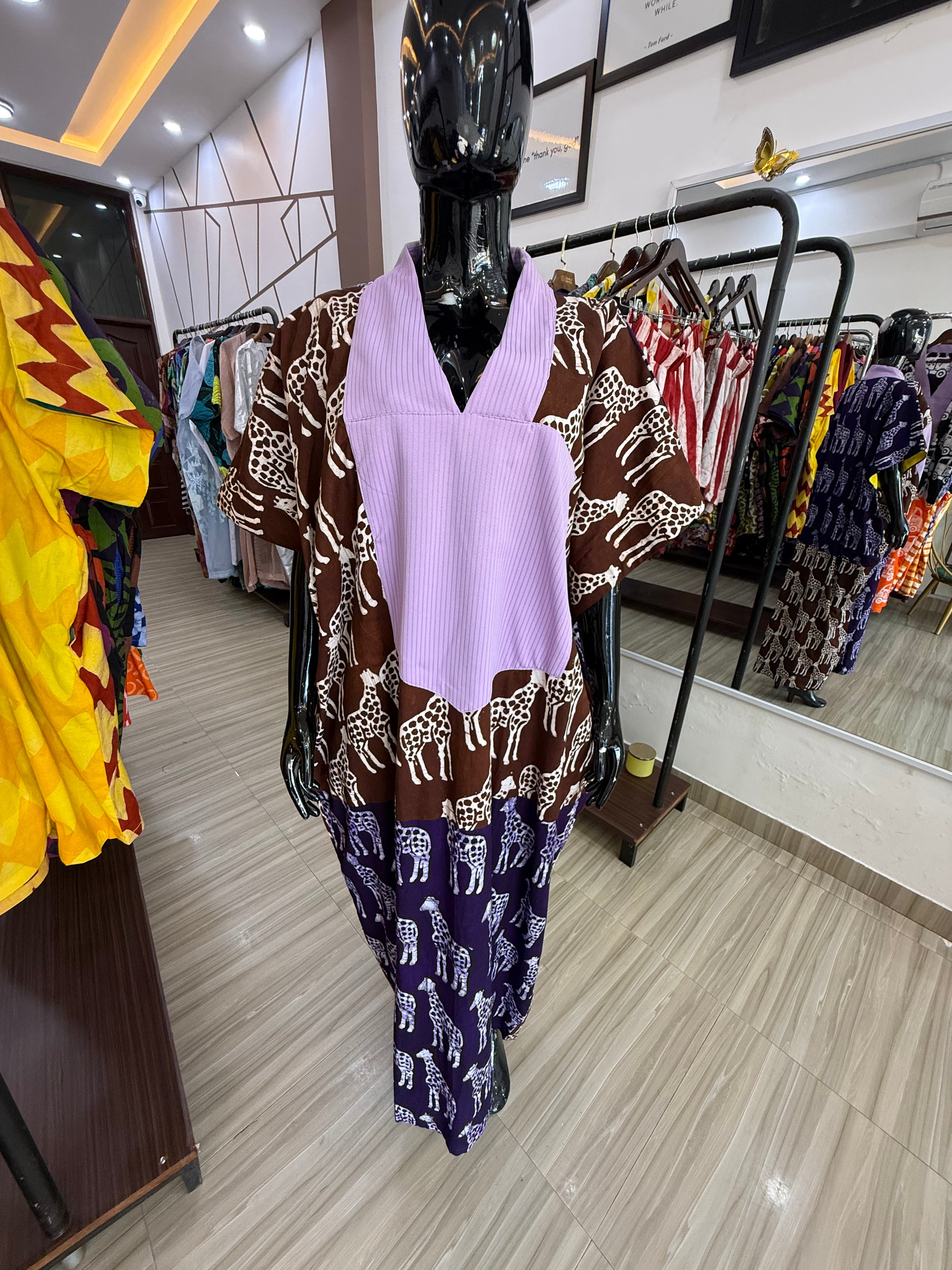 Sika Boubou Maxi Two Tone