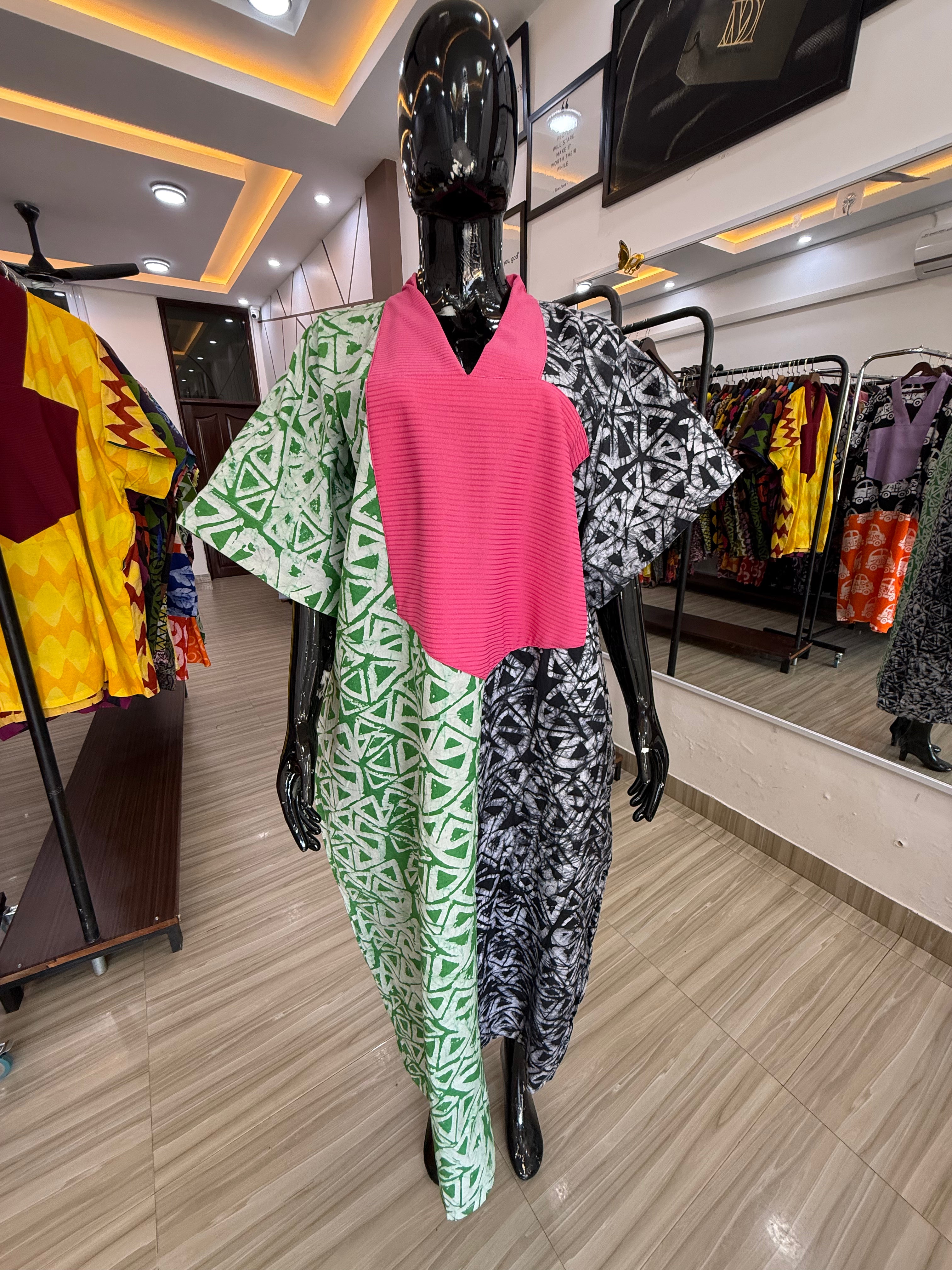 Sika Boubou Midi Two Tone