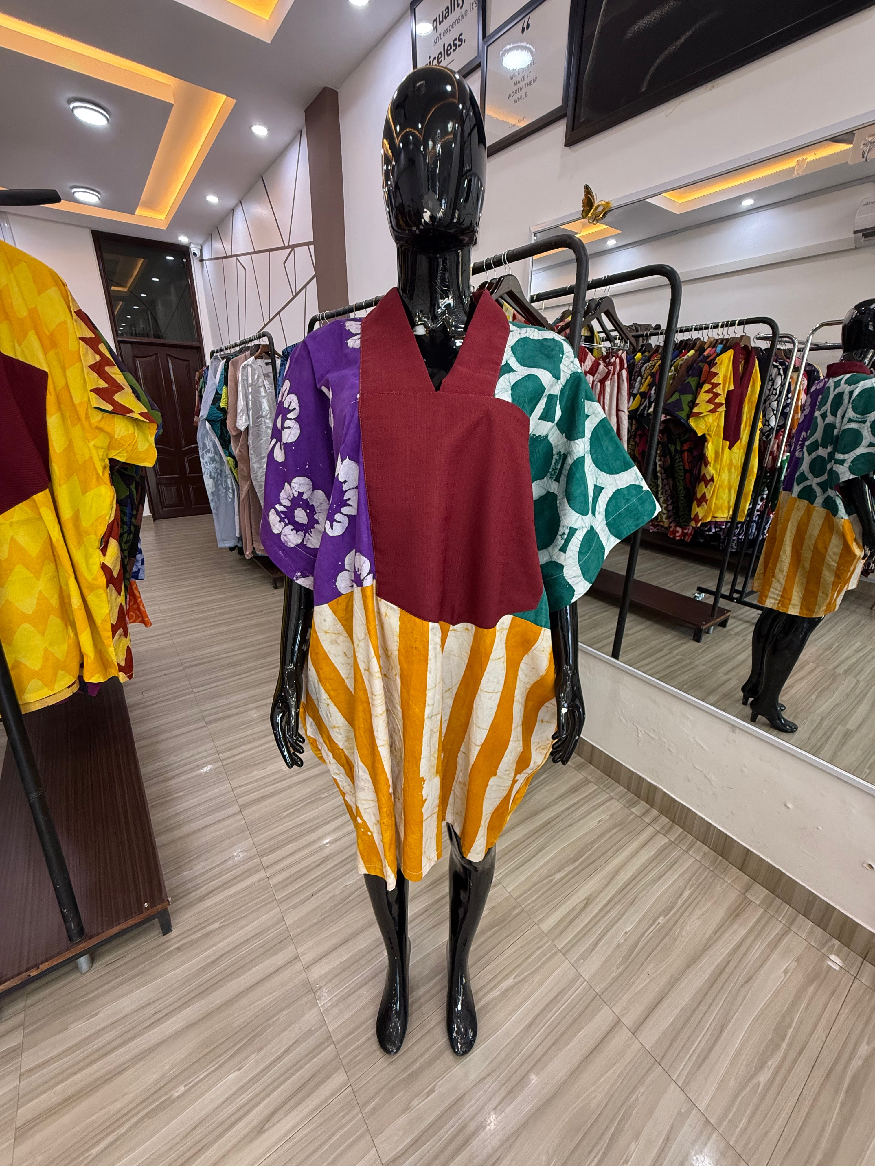 Sika Boubou Mini Patchwork