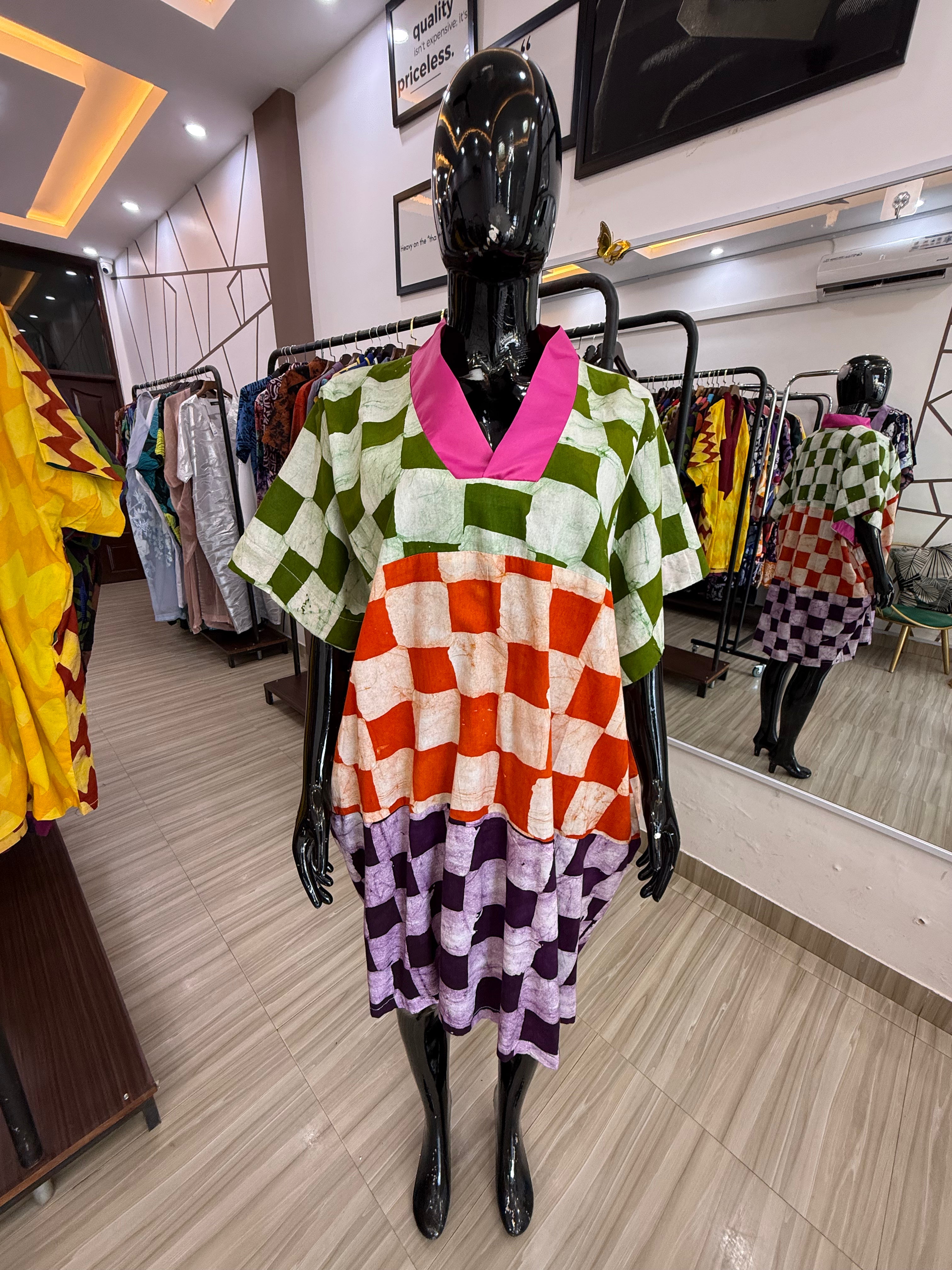 Sika Boubou Mini Patchwork